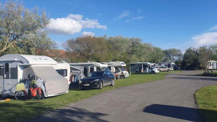Außenbereich Camping Blériot-Plage
