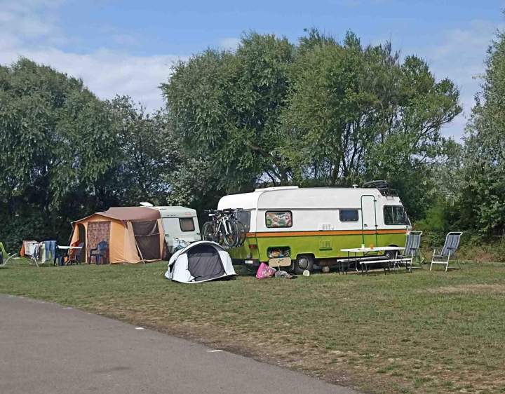 Mobile home with terrace Blériot-Plage