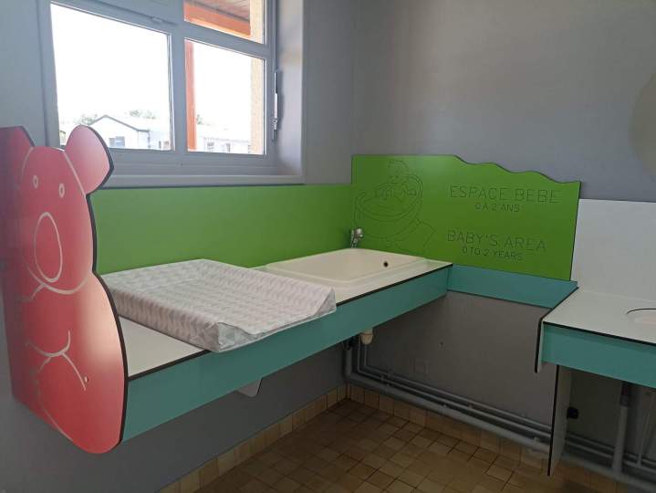 Mobilier séjour camping Blériot-Plage