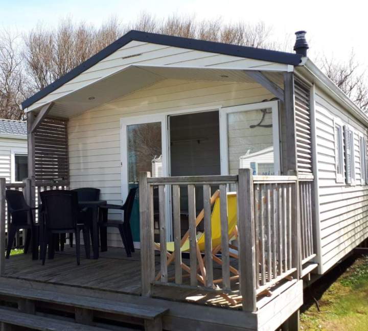 Mobil home équipé camping Blériot-Plage